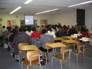 The students are paying attention!!